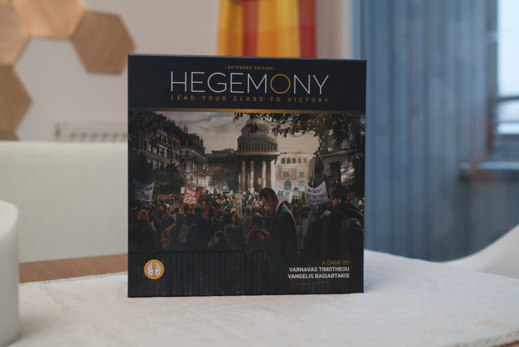 Hegemony board game box