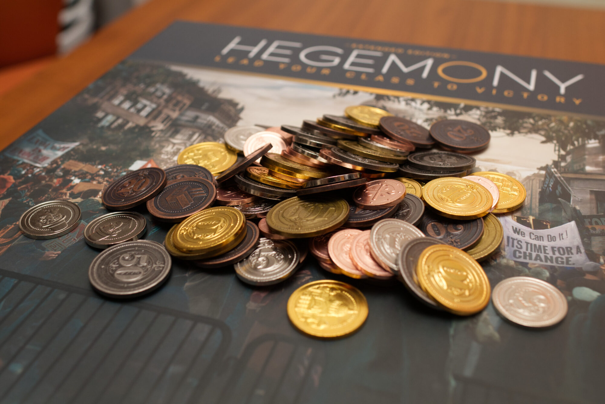 Hegemony metal coins