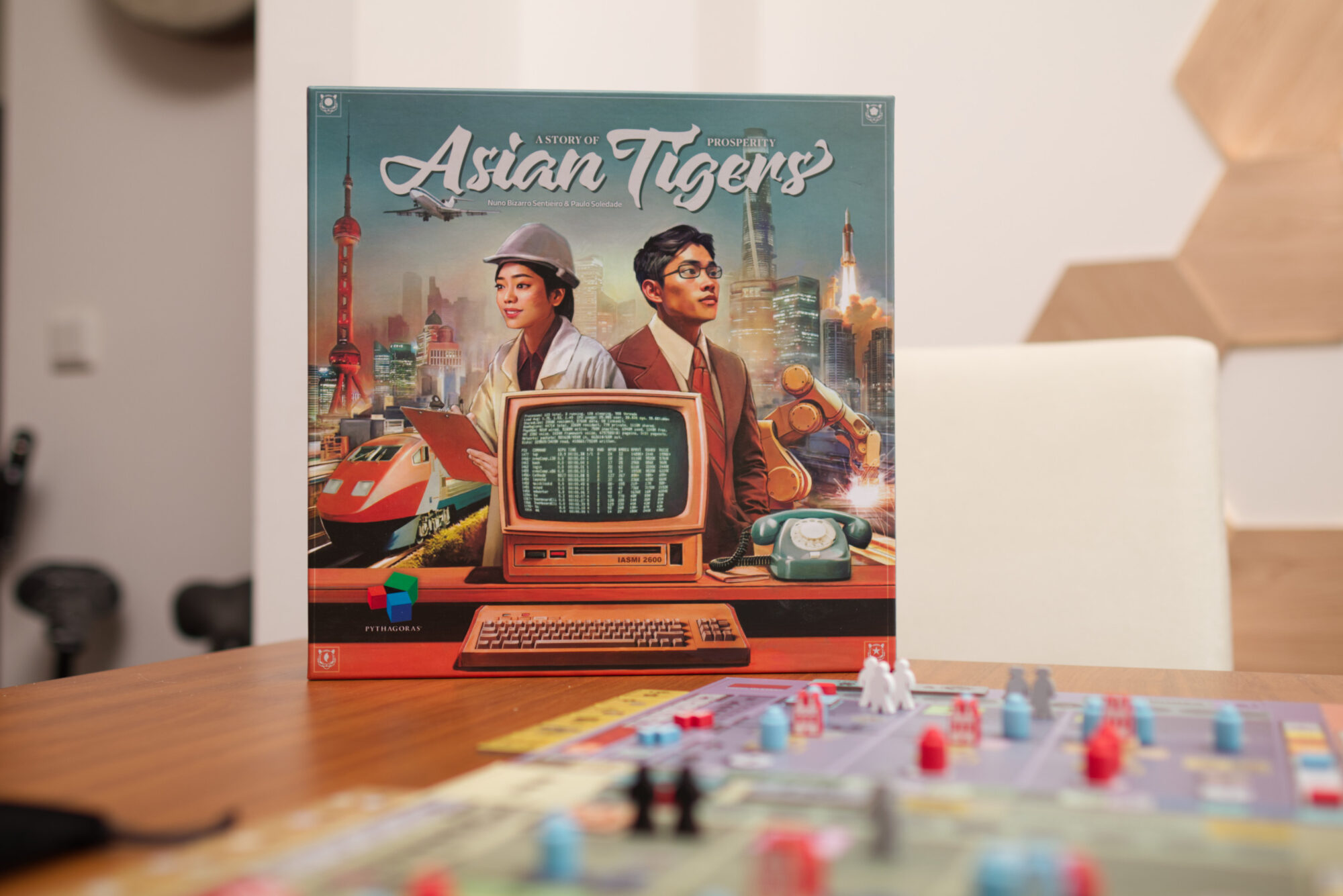 Asian Tigers board game