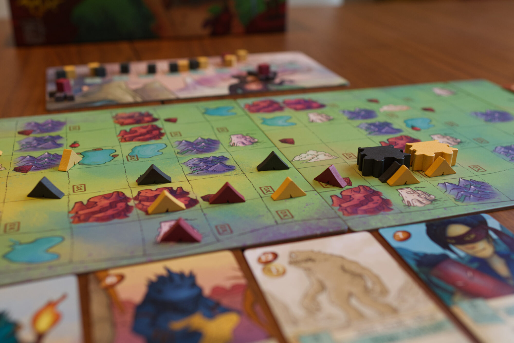 Creature Caravan board game